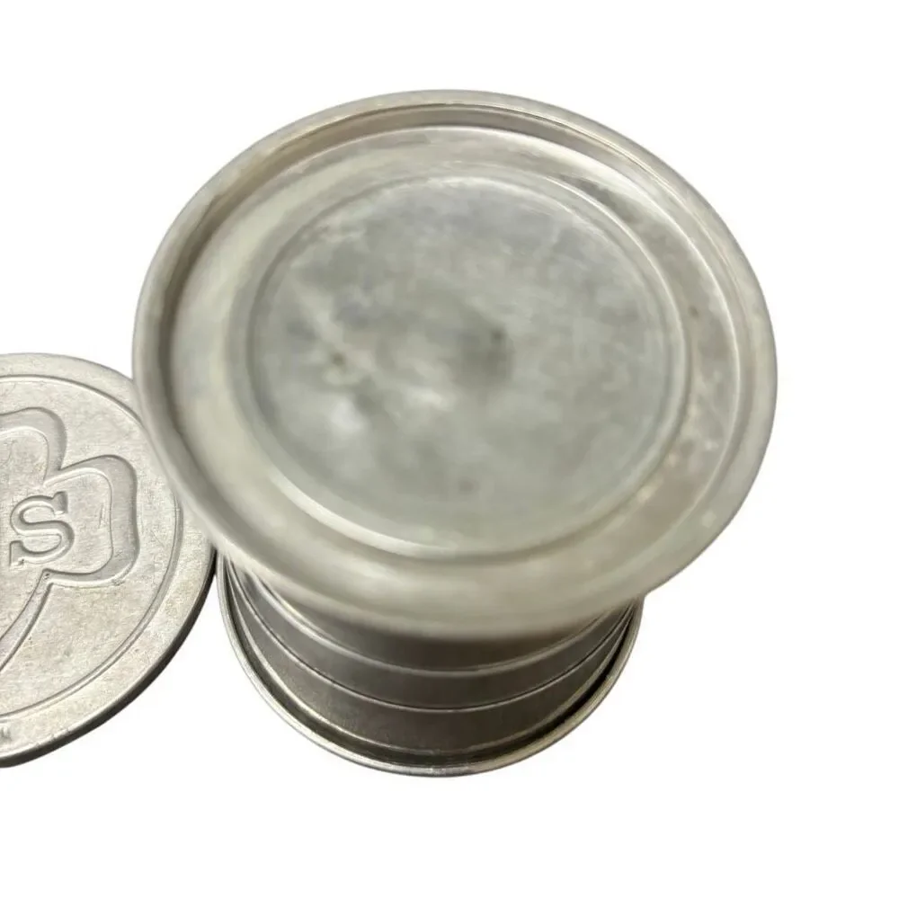 Vintage Girl Scouts Aluminum Collapsible Drinking Cup